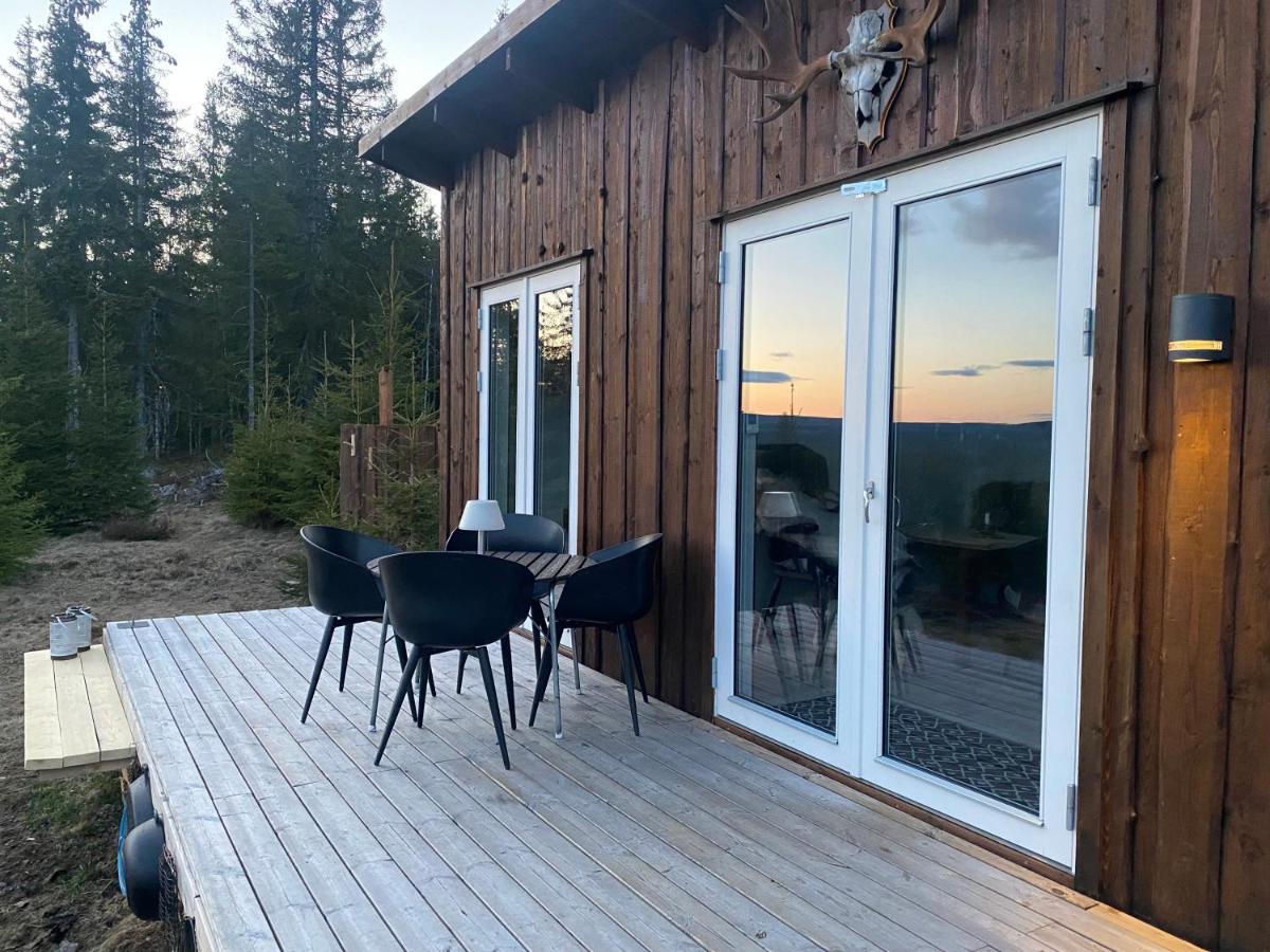 Cozy Forest Cabin With Amazing Mountain View Турсбю Экстерьер фото