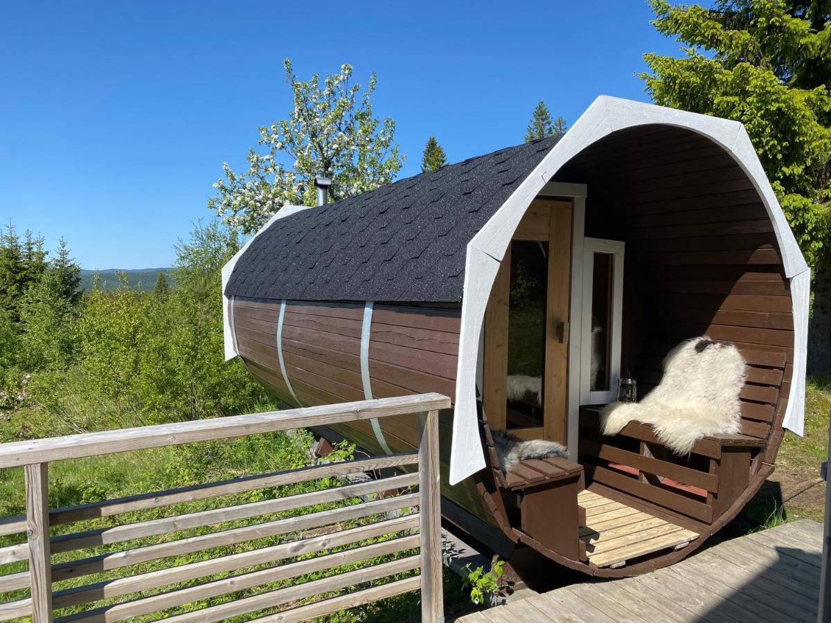 Cozy Forest Cabin With Amazing Mountain View Турсбю Экстерьер фото