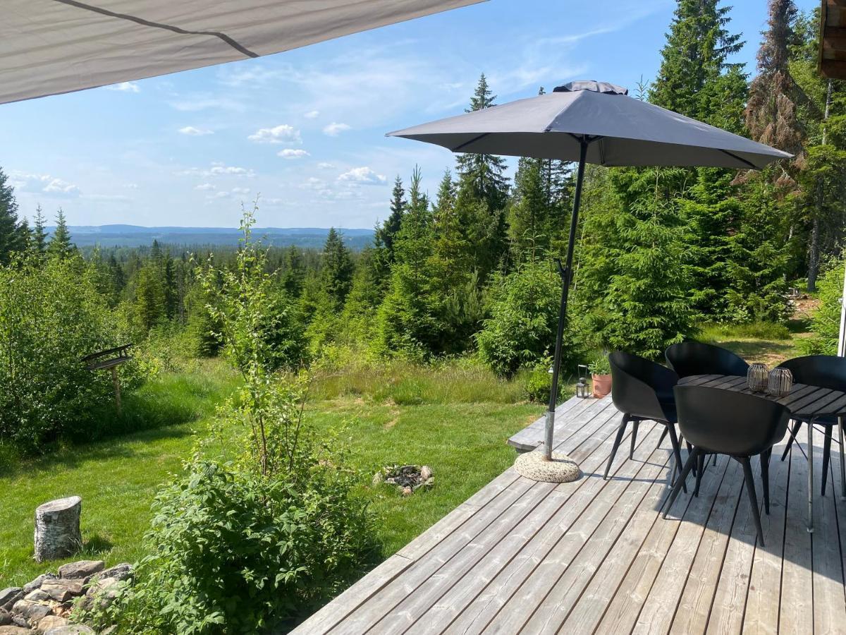 Cozy Forest Cabin With Amazing Mountain View Турсбю Экстерьер фото