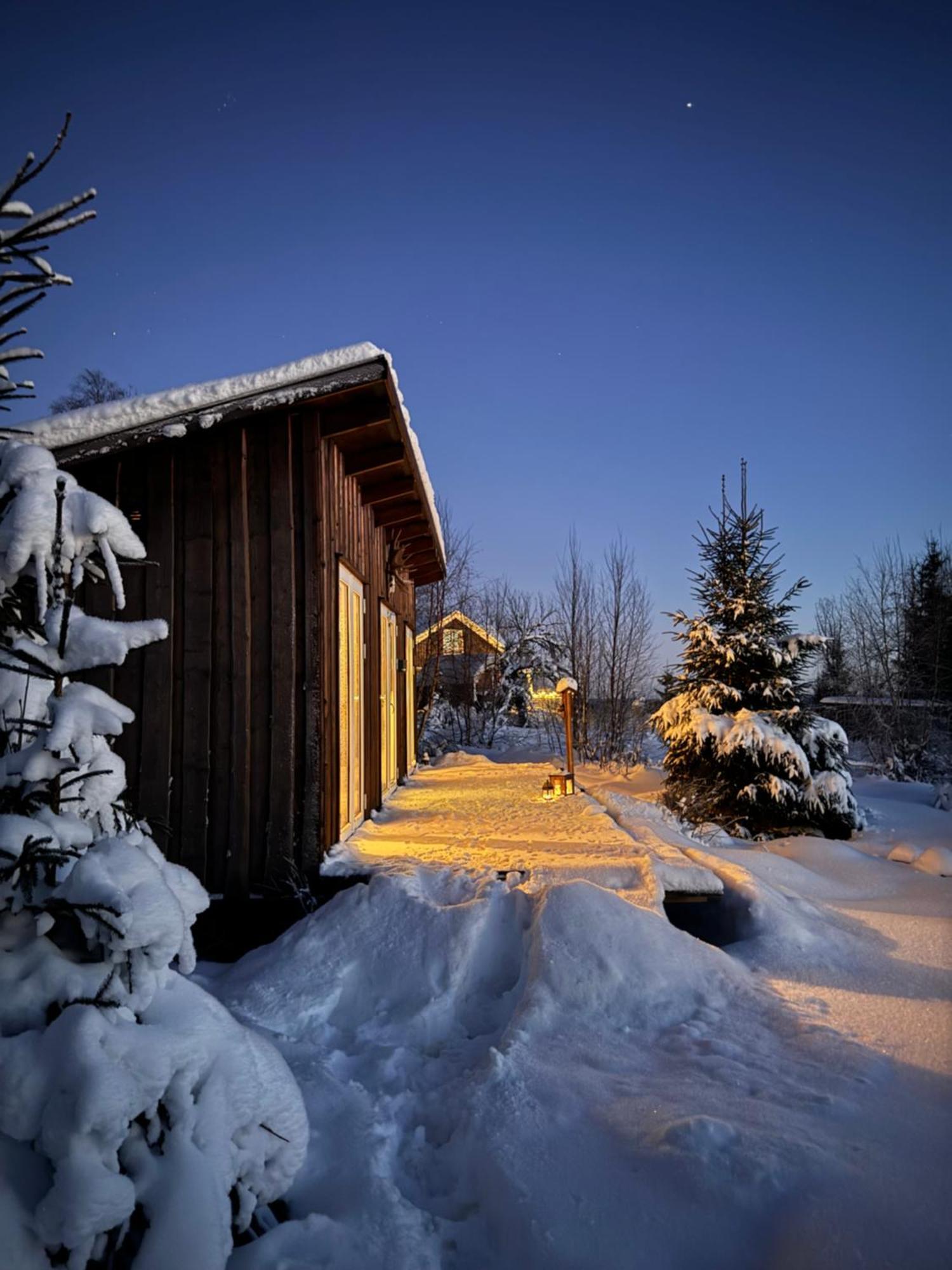 Cozy Forest Cabin With Amazing Mountain View Турсбю Экстерьер фото