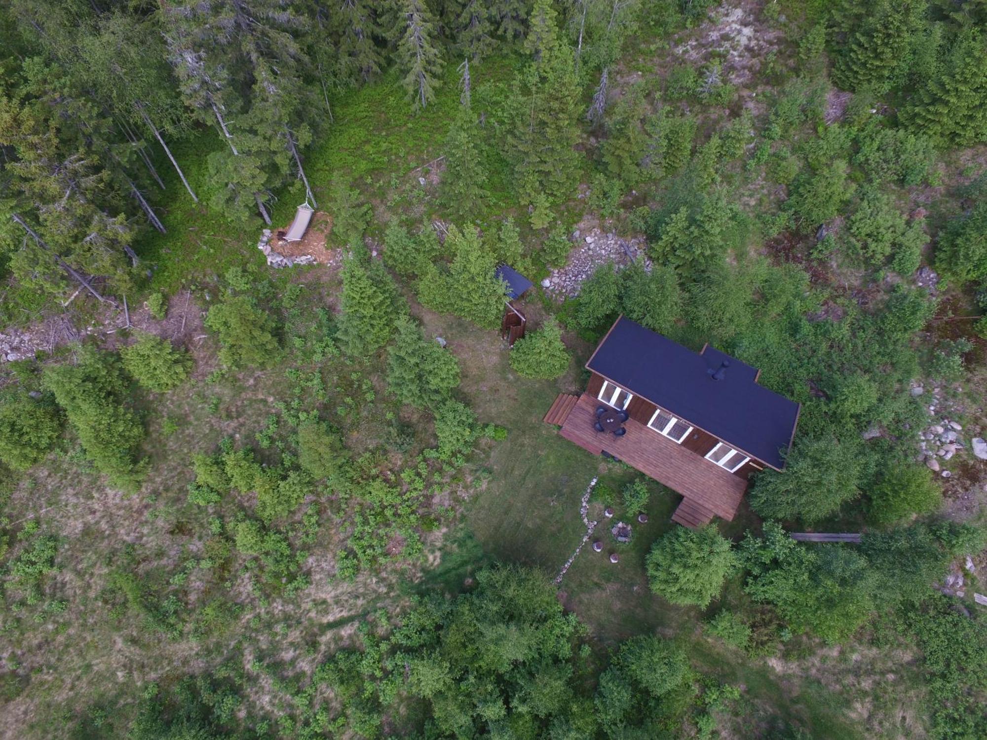 Cozy Forest Cabin With Amazing Mountain View Турсбю Экстерьер фото